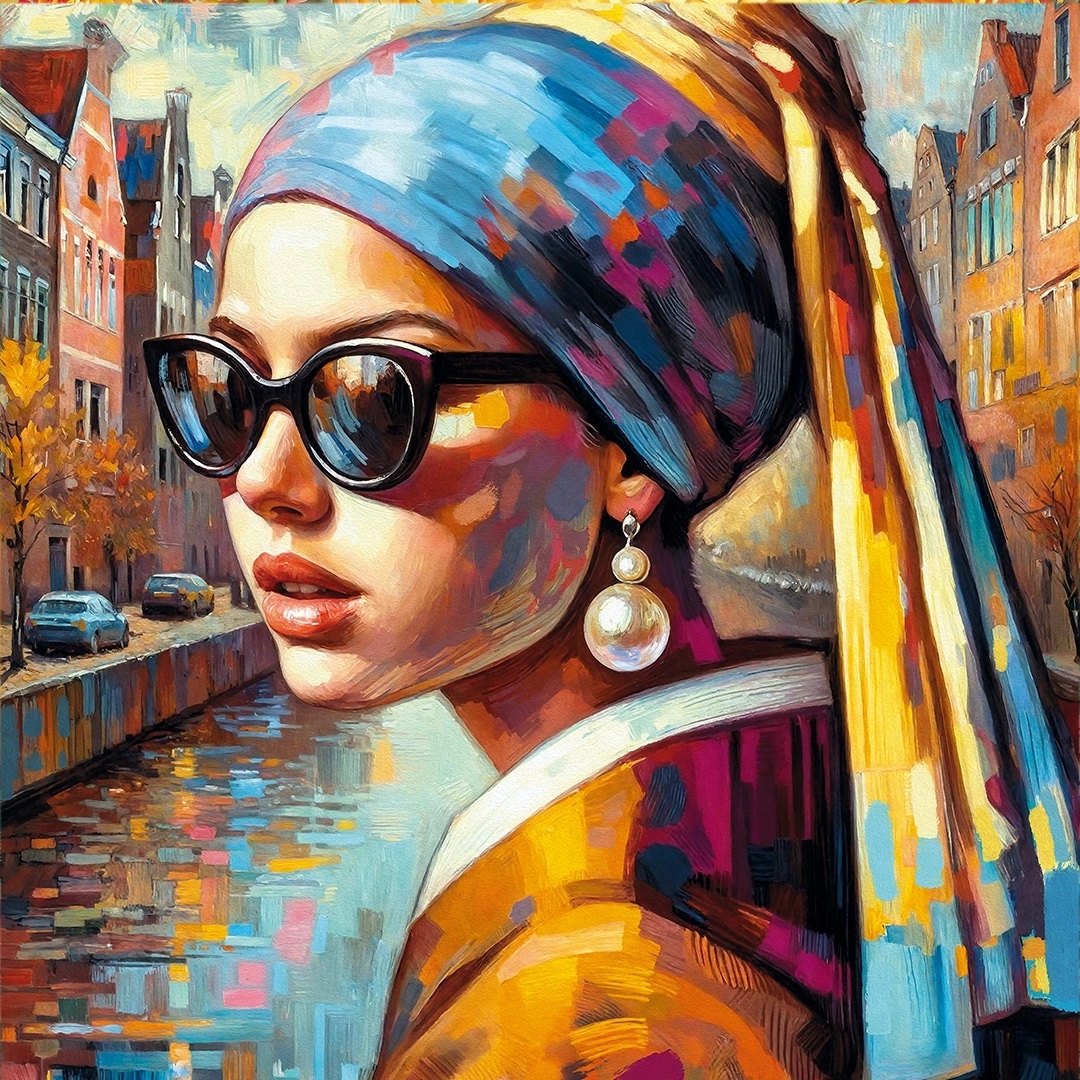 Puzzle 1000 dílků, Cherry Pazzi, Dívka s perlou