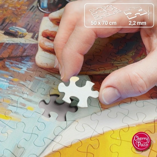 Puzzle 1000 dílků, Cherry Pazzi, Dívka s perlou