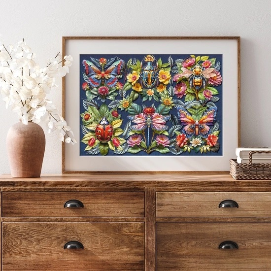 Puzzle 1000 dílků, Cherry Pazzi, Hmyzí svět