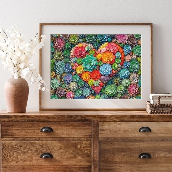 Puzzle 1000 dílků, Cherry Pazzi, Srdce lásky