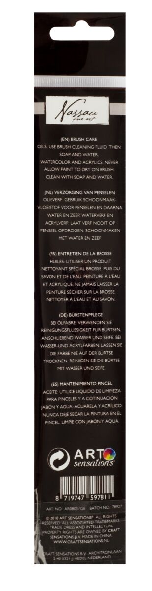 Štětce profi Nassau 6 ks
