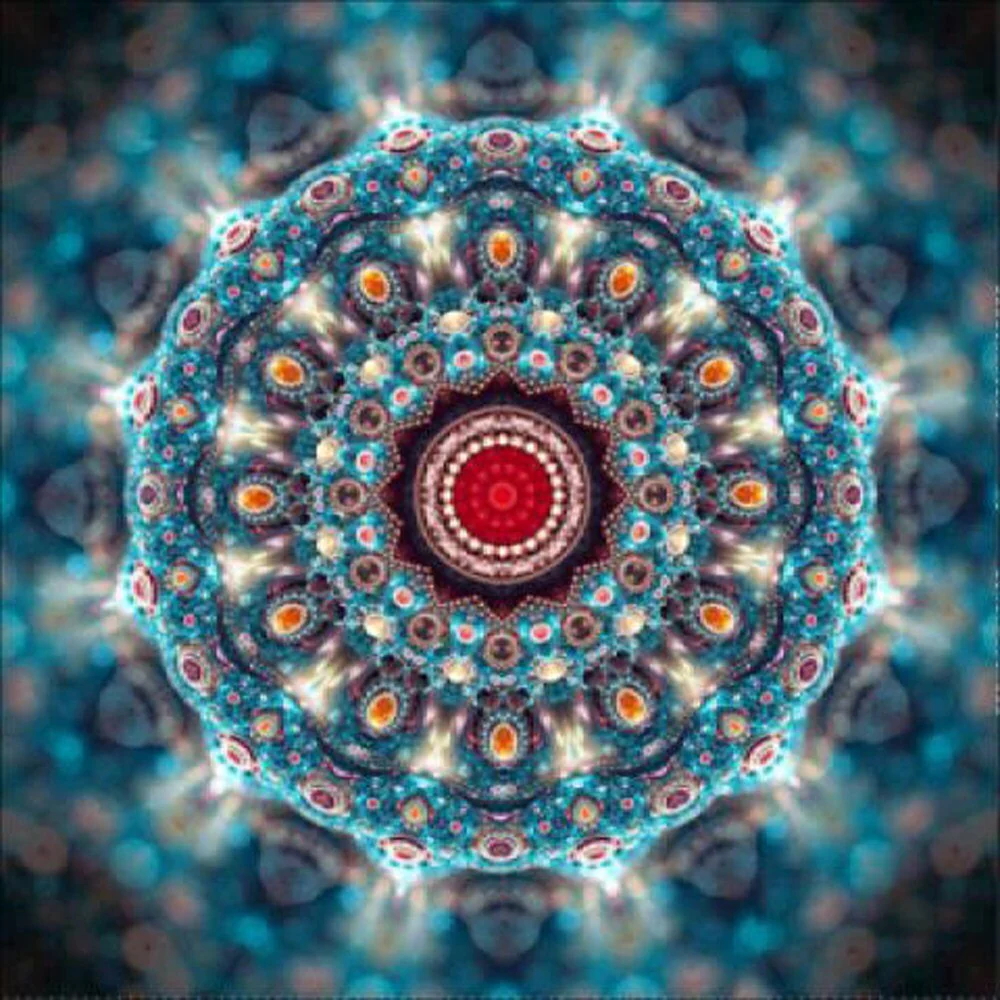 Diamantový obrázek 7D - Mandala 30 x 30 cm