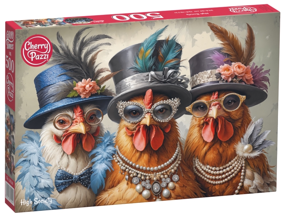 Puzzle 500d. Cherry Pazzi Vyšší společnost