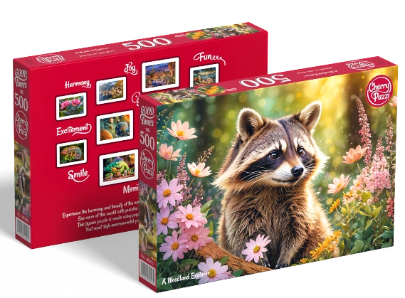 Puzzle 500d. Cherry Pazzi Lesní průzkumník