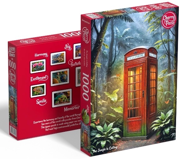 Puzzle Cherry Pazzi 1000d. Volání džungle