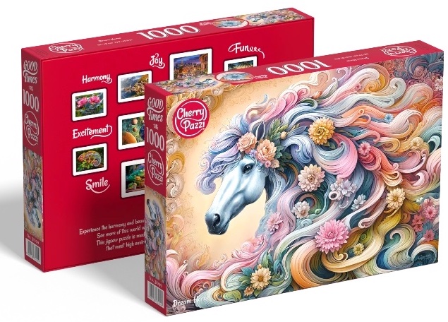 Puzzle Cherry Pazzi 1000d. Vysněný kůň