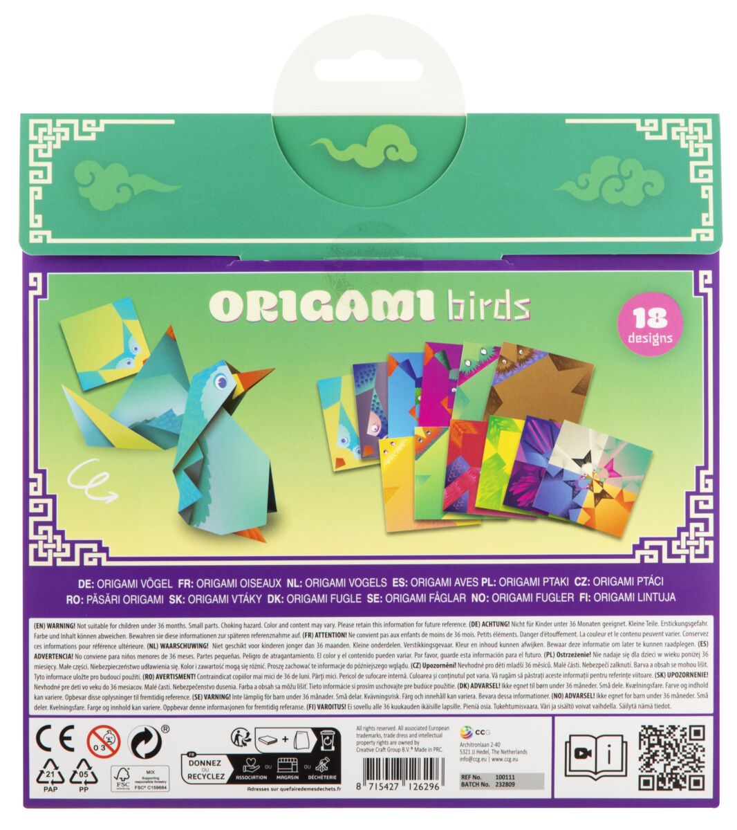 Origami Ptáci