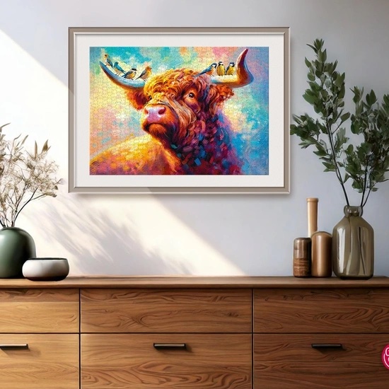 Puzzle Cherry Pazzi 1000d. Moo-sic in the Air (Hudba v oblacích)