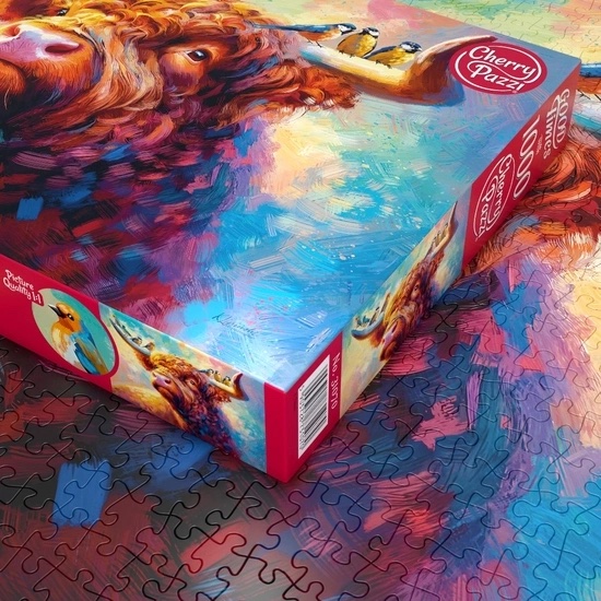 Puzzle Cherry Pazzi 1000d. Moo-sic in the Air (Hudba v oblacích)