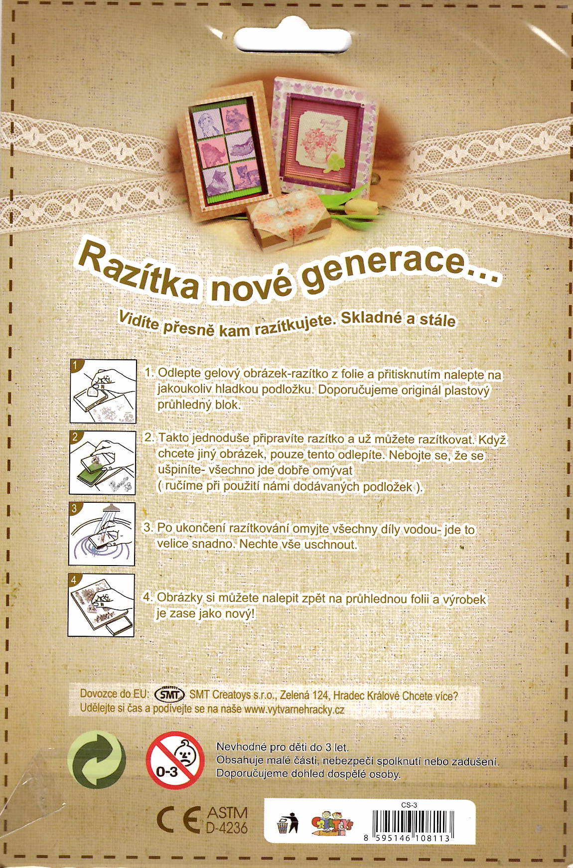 Razítka gelová - láska, I love you, for ever