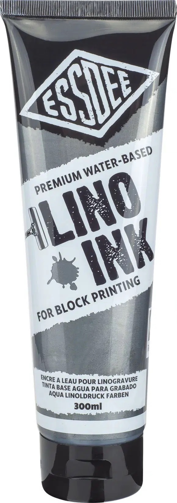 Barva na linoryt 300 ml - Stříbrná "Metallic silver"
