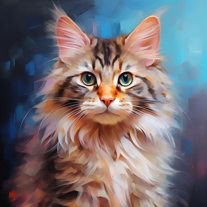 Diamantové malování 30x40cm Kočka mourek