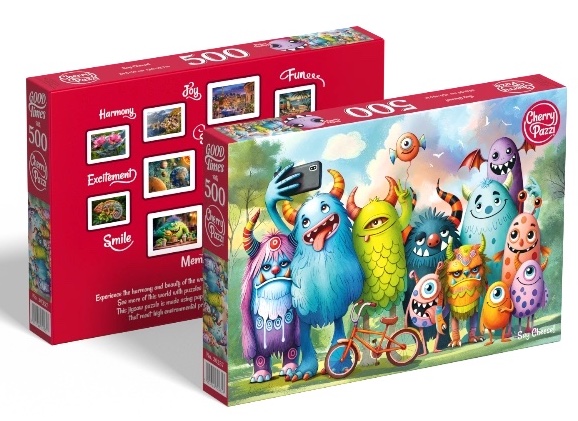 Puzzle 500d. Cherry Pazzi Say Cheese!