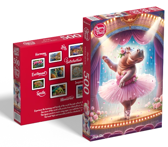 Puzzle 500d. Cherry Pazzi Stage Star