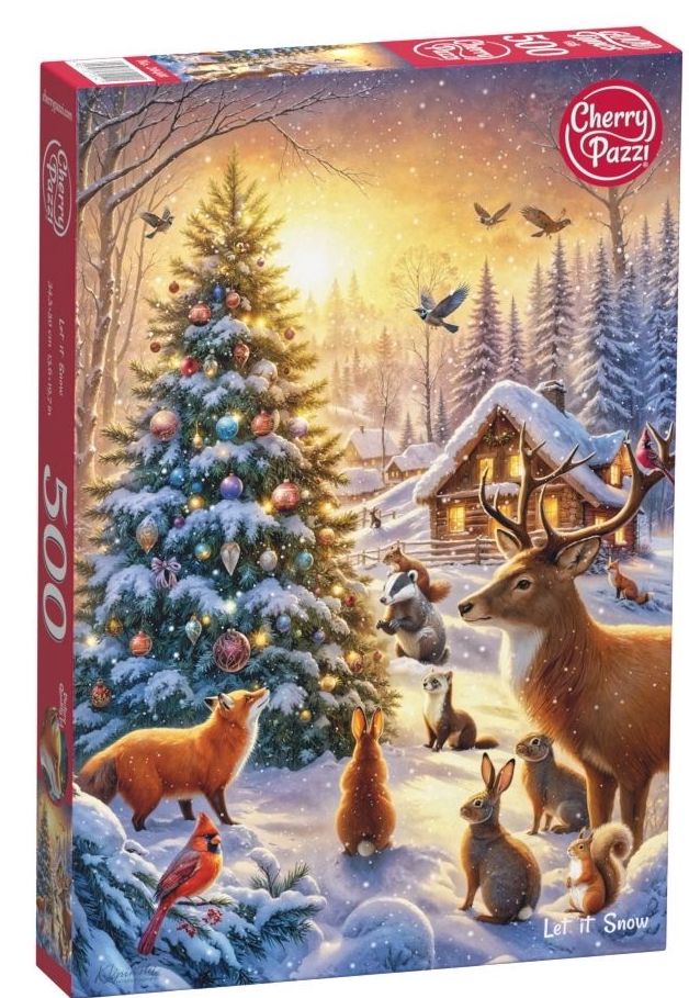 Puzzle 500d. Cherry Pazzi Let It Snow