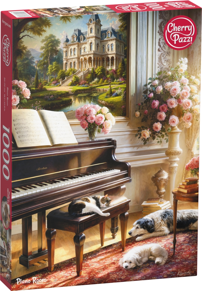 Puzzle Cherry Pazzi 1000d. - Piano room