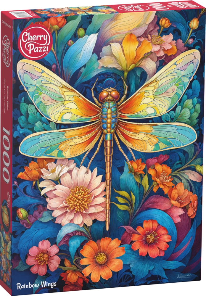 Puzzle Cherry Pazzi 1000d. - Rainbow wings