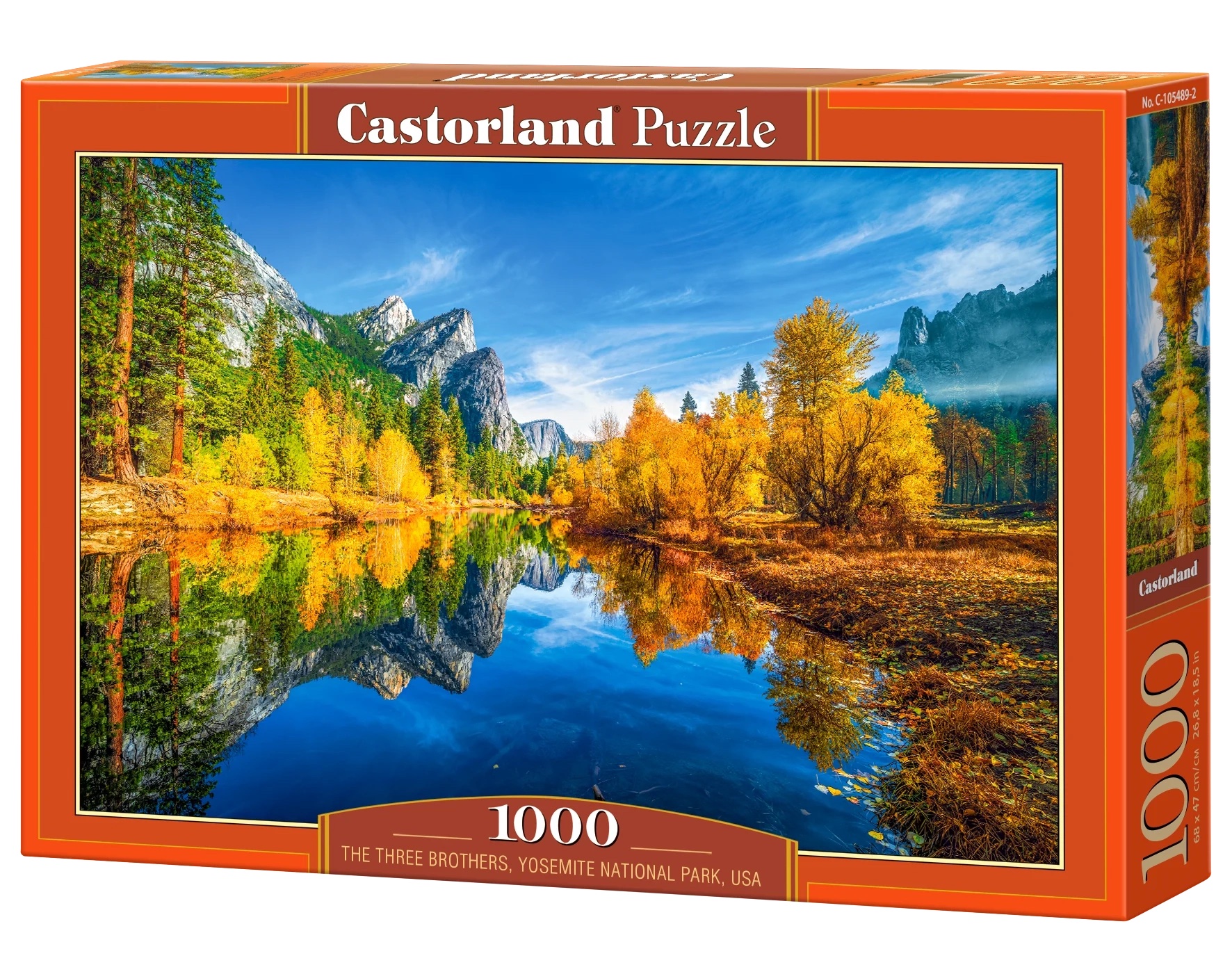 Puzzle Castorland 1000 dílků - The Three Brothers, Yosemite National park, USA