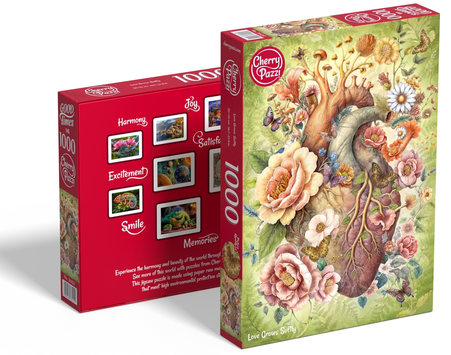 Puzzle Cherry Pazzi 1000d. - Love Grows Softly