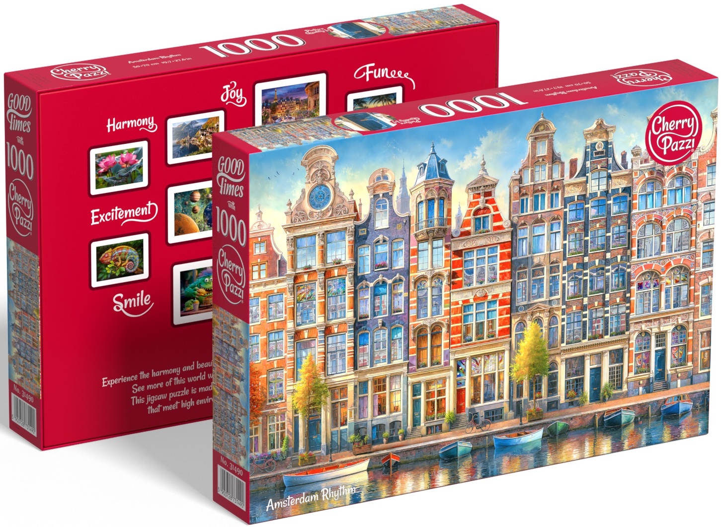 Puzzle 1000d. Cherry Pazzi Amsterdam Rhythm