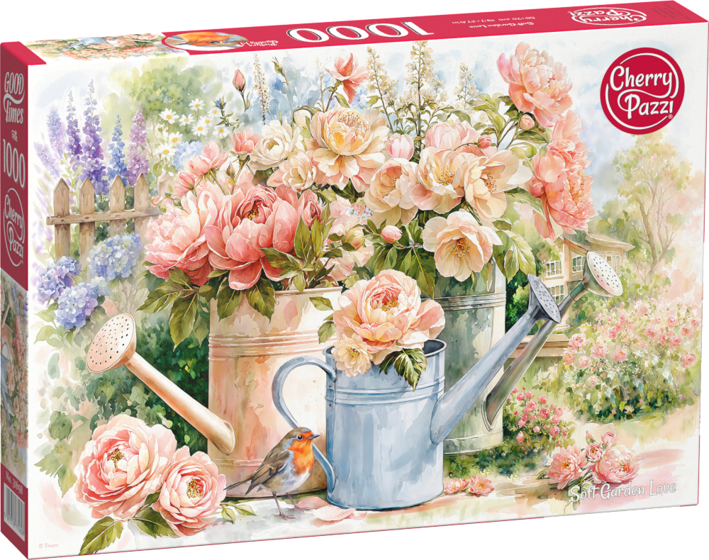 Puzzle 1000d. Cherry Pazzi - Soft Garden Love
