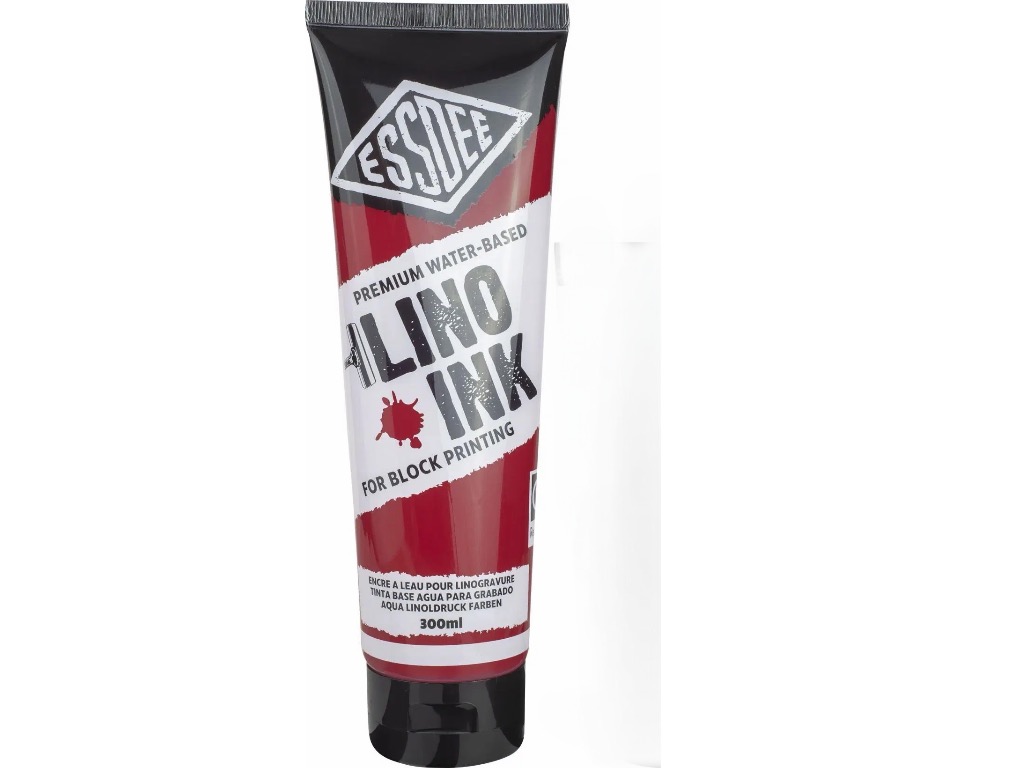 Barva na linoryt 300ml - červená kamínová
