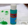 akrylova barva zelena 60ml pouziti