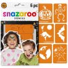 766416000132 SNZ STENCILS HALLOWEEN 6PC [OPEN DHI]