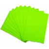 Pěnovka- světle zelená, 10 ks, A4 - cca 2 mm