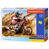 Puzzle 300 dílků- Motokrosový závodník na poušti
