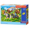 Puzzle Castorland 260 dílků - Princezny na vyjížďce