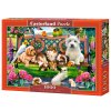 Puzzle Castorland 1000 dílků - Mazlíčci v parku