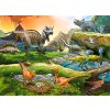 Puzzle Castorland 100 dílků premium - Dinosauří svět