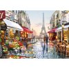 Puzzle Castorland 1500 dílků - Eiffelovka -Flower shop