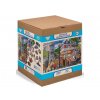 Dřevěné Puzzle Hlavní ulice M 254 x 182 mm