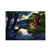 Dřevěné puzzle - Večer u jezera XL1010 dílků