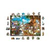 Dřevěné puzzle Den v Paříži L, 505 dílků