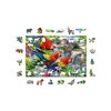 Dřevěné puzzle Ostrov papoušků L 300 dílků