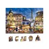 Dřevěné puzzle Snídaně v Paříži XL,600 dílků