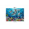 Dřevěné puzzle Šťastní delfíni XL,750 dílků