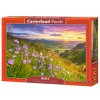 Puzzle Castorland 500 dílků - Západ slunce nad údolím