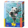 Puzzle Castorland 70 dílků premium - Pandí snění