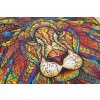 Dřevěné puzzle 145 dílků Lev