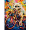 Puzzle Castor 500 dílků - Kočka na kole