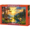 Puzzle Castorland 3000 dílků - Západ slunce nad řekou