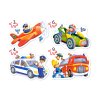 Puzzle Castorland 4v1 mini (3,4,6,9) Vzrušující zaměstnání