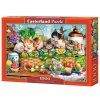 Puzzle Castorland 1000 dílků - Podřimující koťátka