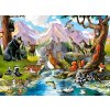 Puzzle Castorland 70 dílků premium - Zvířátka v lese