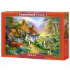 Puzzle Castorland 3000 dílků - Lesní chaloupka