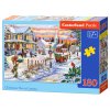 Puzzle Castorland 180 dílků - Vánoce přicházejí